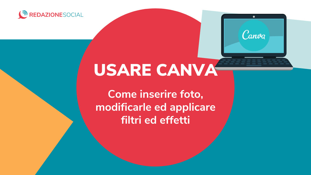 Header Canva inserire e modificare le immagini