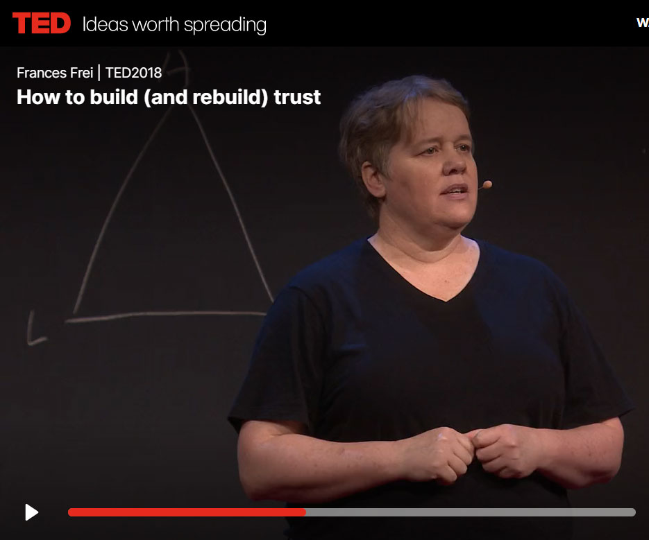 Frances Frei Video Ted sulla Fiducia