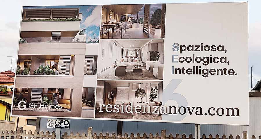 Residenzanova pubblicità 2022